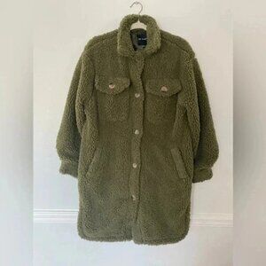 Afghan Coat Pennylane Jacket Cottagecore Granola l Cozy Sherpa St Patricks Day